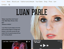 Tablet Screenshot of luanparle.com